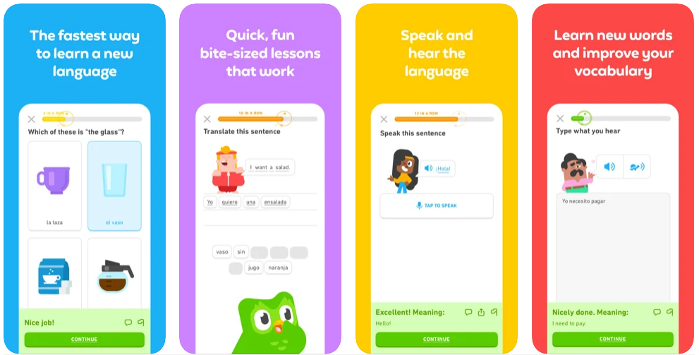 Duolingo app